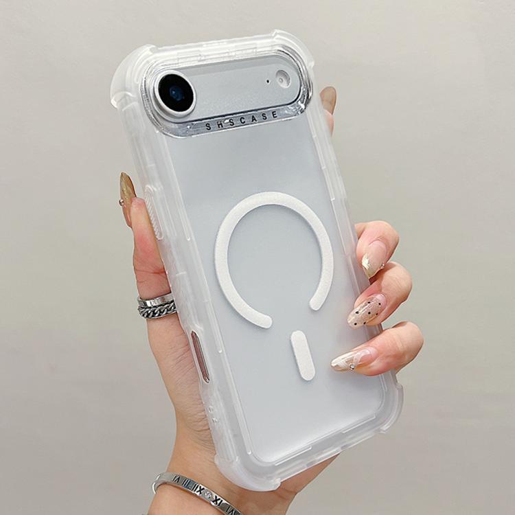 透明マットTPUハイブリッドPC 3-in-1 MagSafeスマホケース、iPhone 17 Pro Max用、iPhone 17 Pro用、iPhone 17用、iPhone Air用、iPhone 16 Pro Max用、iPhone 16 Pro用、iPhone 16 Plus用、iPhone 16用
