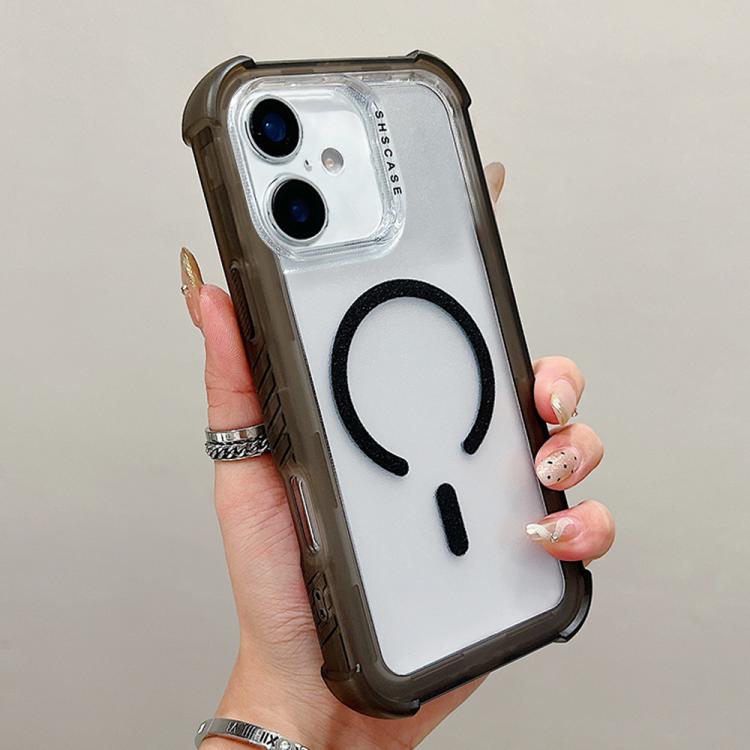 透明マットTPUハイブリッドPC 3-in-1 MagSafeスマホケース、iPhone 17 Pro Max用、iPhone 17 Pro用、iPhone 17用、iPhone Air用、iPhone 16 Pro Max用、iPhone 16 Pro用、iPhone 16 Plus用、iPhone 16用