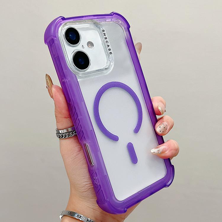 透明マットTPUハイブリッドPC 3-in-1 MagSafeスマホケース、iPhone 17 Pro Max用、iPhone 17 Pro用、iPhone 17用、iPhone Air用、iPhone 16 Pro Max用、iPhone 16 Pro用、iPhone 16 Plus用、iPhone 16用