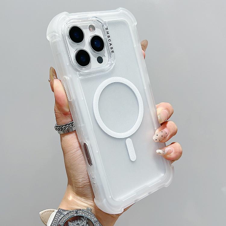 透明マットTPUハイブリッドPC 3-in-1 MagSafeスマホケース、iPhone 17 Pro Max用、iPhone 17 Pro用、iPhone 17用、iPhone Air用、iPhone 16 Pro Max用、iPhone 16 Pro用、iPhone 16 Plus用、iPhone 16用