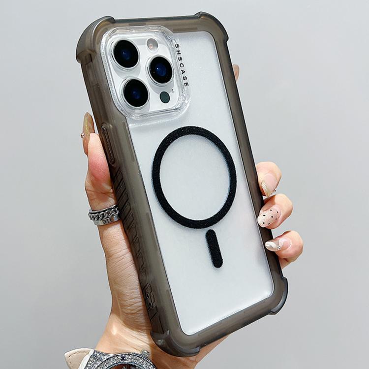 透明マットTPUハイブリッドPC 3-in-1 MagSafeスマホケース、iPhone 15 Pro Max用、iPhone 15 Pro用、iPhone 15 Plus用、iPhone 15用、iPhone 14 Plus用、iPhone 14用、iPhone 14 Pro用、iPhone 14 Pro Max用
