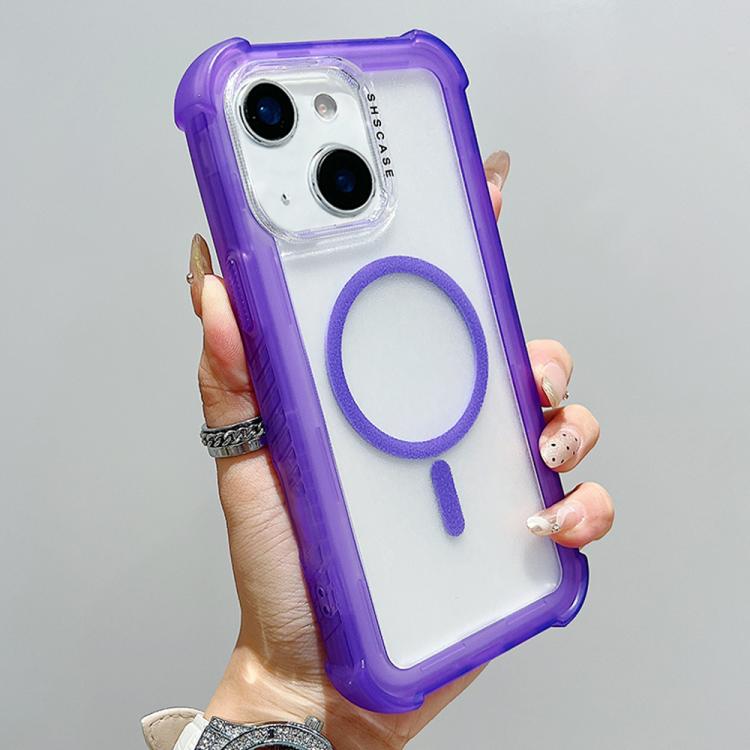透明マットTPUハイブリッドPC 3-in-1 MagSafeスマホケース、iPhone 15 Pro Max用、iPhone 15 Pro用、iPhone 15 Plus用、iPhone 15用、iPhone 14 Plus用、iPhone 14用、iPhone 14 Pro用、iPhone 14 Pro Max用