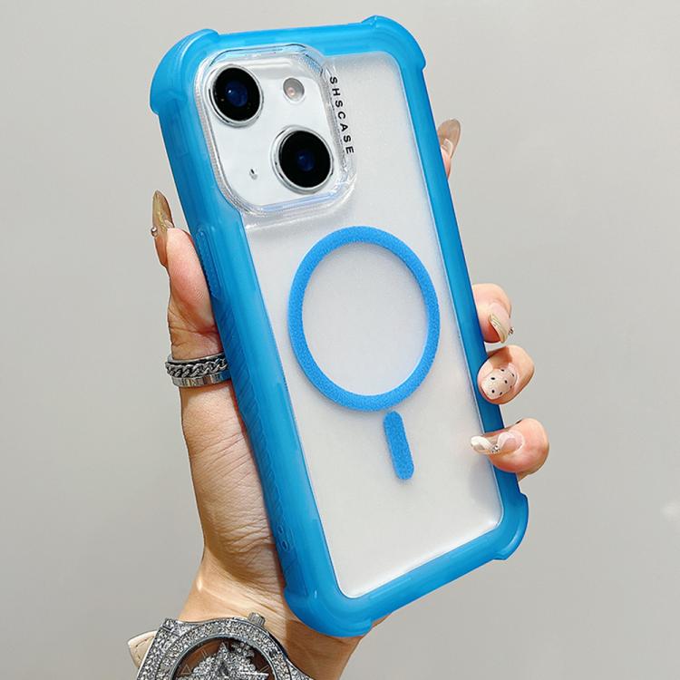 透明マットTPUハイブリッドPC 3-in-1 MagSafeスマホケース、iPhone 15 Pro Max用、iPhone 15 Pro用、iPhone 15 Plus用、iPhone 15用、iPhone 14 Plus用、iPhone 14用、iPhone 14 Pro用、iPhone 14 Pro Max用
