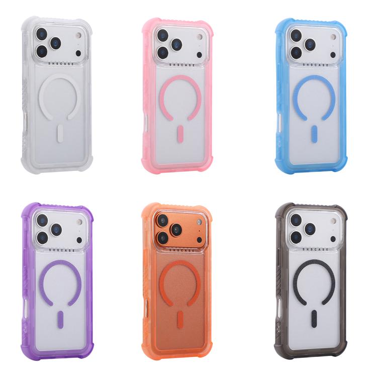 透明マットTPUハイブリッドPC 3-in-1 MagSafeスマホケース、iPhone 17 Pro Max用、iPhone 17 Pro用、iPhone 17用、iPhone Air用、iPhone 16 Pro Max用、iPhone 16 Pro用、iPhone 16 Plus用、iPhone 16用