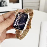 スリム磁気スナップクラスプ スチールメッシュメタルウォッチバンド、Apple Watch 46mm / 49mm / 45mm / 44mm用、Apple Watch 42mm / 41mm / 40mm / 38mm用