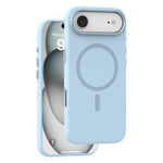 Mutural Karenシリーズ液体シリコンマグセーフiPhoneケース、iPhone 17用、iPhone Air用