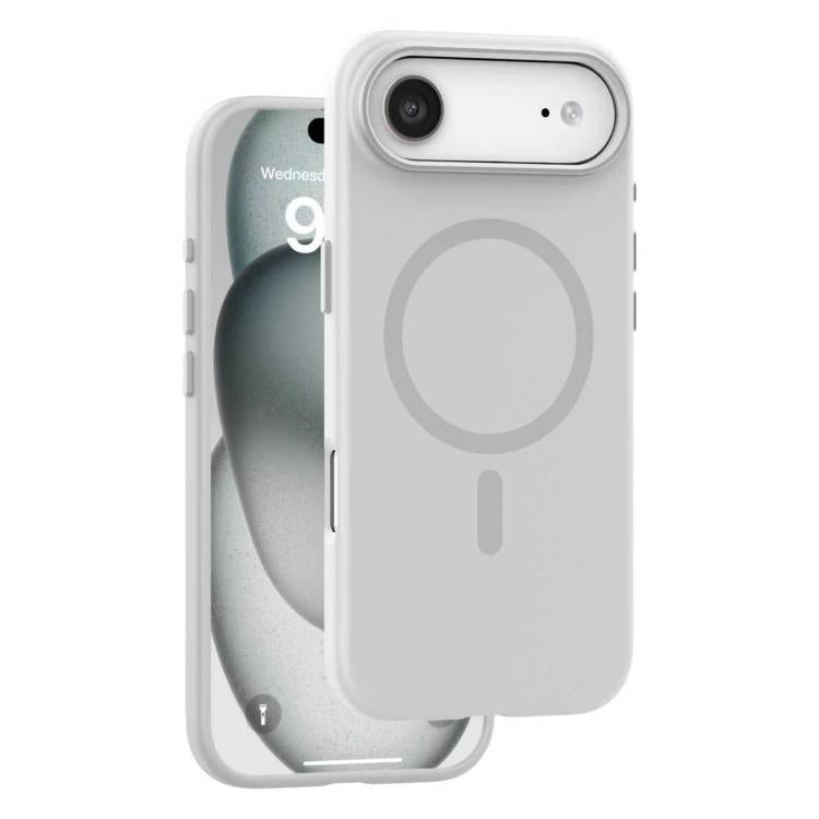 Mutural Karenシリーズ液体シリコンマグセーフiPhoneケース、iPhone 17用、iPhone Air用