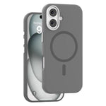 Mutural Karenシリーズ液体シリコンマグセーフiPhoneケース、iPhone 17用、iPhone Air用