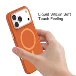 Mutural Karenシリーズ液体シリコンマグセーフiPhoneケース、iPhone 17用、iPhone Air用