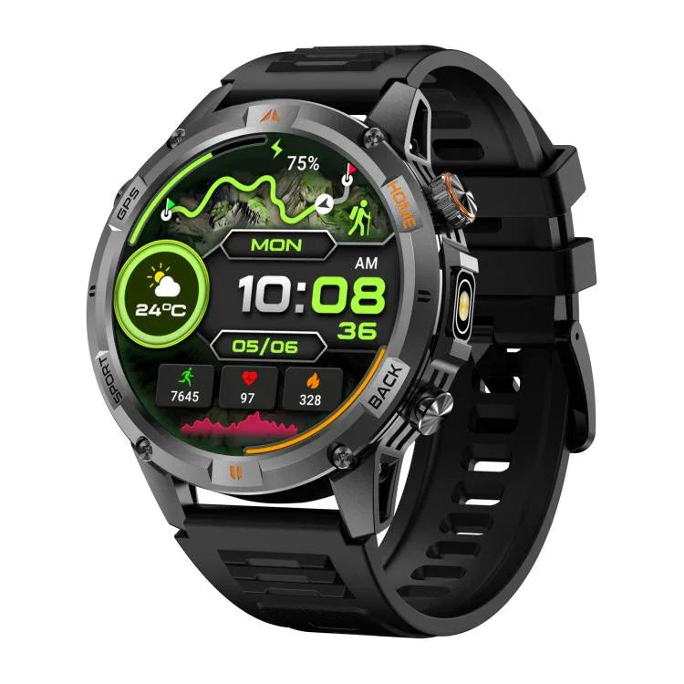 YK15 1.46インチラウンドスクリーン Bluetooth通話 GPSスポーツスマートウォッチ