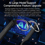 W630 800W WiFi4 AI写真認識スマート翻訳 Bluetooth通話メガネ