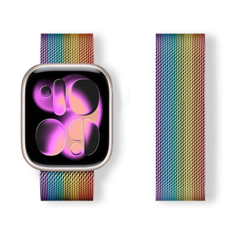 xDfind ミラネーループ磁気ステンレススチールウォッチバンド、Apple Watch 42 / 44 / 45 / 46 / 49mm用、Apple Watch 38 / 40 / 41 / S11 42mm用