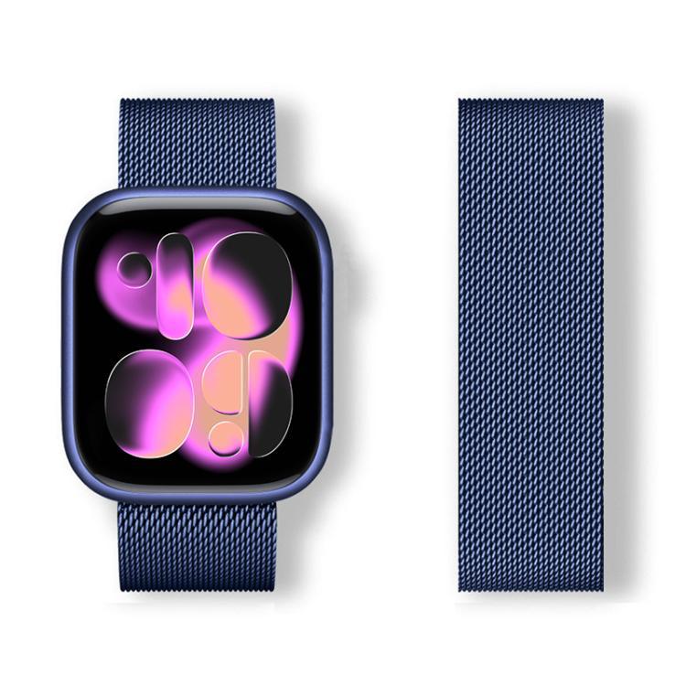 xDfind ミラネーループ磁気ステンレススチールウォッチバンド、Apple Watch 42 / 44 / 45 / 46 / 49mm用、Apple Watch 38 / 40 / 41 / S11 42mm用