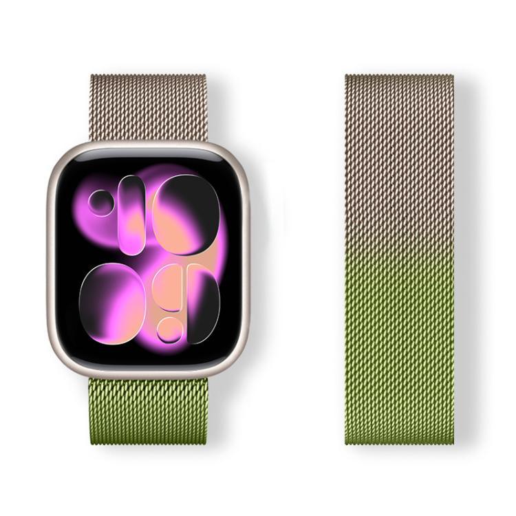 xDfind ミラネーループ磁気ステンレススチールウォッチバンド、Apple Watch 42 / 44 / 45 / 46 / 49mm用、Apple Watch 38 / 40 / 41 / S11 42mm用