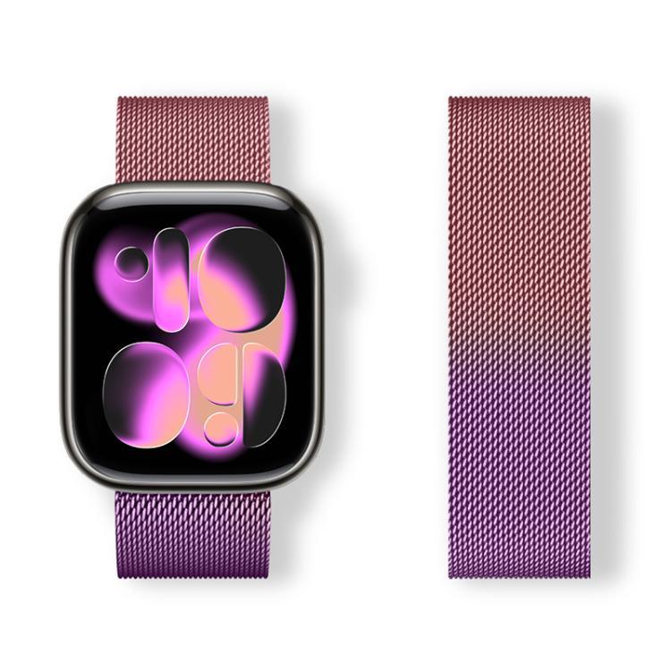 xDfind ミラネーループ磁気ステンレススチールウォッチバンド、Apple Watch 42 / 44 / 45 / 46 / 49mm用、Apple Watch 38 / 40 / 41 / S11 42mm用