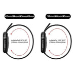 xDfind ミラネーループ磁気ステンレススチールウォッチバンド、Apple Watch 42 / 44 / 45 / 46 / 49mm用、Apple Watch 38 / 40 / 41 / S11 42mm用