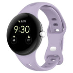 xDfind 小型ウエスト バタフライバックル シリコンウォッチバンド、Google Pixel Watch 4 / 3 / 2 / 1 41mm用