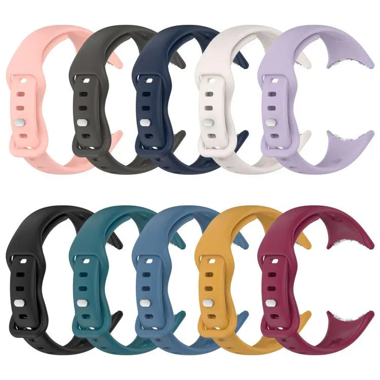 xDfind 小型ウエスト バタフライバックル シリコンウォッチバンド、Google Pixel Watch 4 / 3 / 2 / 1 41mm用
