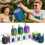 HOPESTAR P90 ミニ 15W 屋外用IPX6防水ミニBluetoothスピーカー