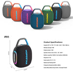 HOPESTAR P91 15W 屋外用IPX7防水Bluetoothスピーカー