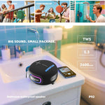 HOPESTAR P92 15W 屋外用IPX7防水ワイヤレスBluetoothスピーカー