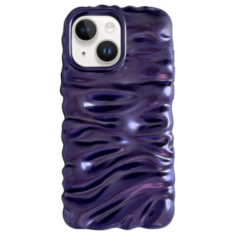 Cream Texture Electroplating TPU Full Coverage Phone Case, For iPhone 14 Pro, For iPhone 14 Pro Max, For iPhone 13
