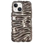 Cream Texture Electroplating TPU Full Coverage Phone Case, For iPhone 14 Pro, For iPhone 14 Pro Max, For iPhone 13