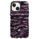 Cream Texture Electroplating TPU Full Coverage Phone Case, For iPhone 14 Pro, For iPhone 14 Pro Max, For iPhone 13