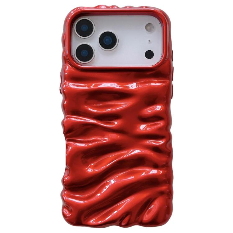 クリームテクスチャー電気めっきTPU全面保護スマホケース、iPhone 17 Pro Max用、iPhone 17 Pro用