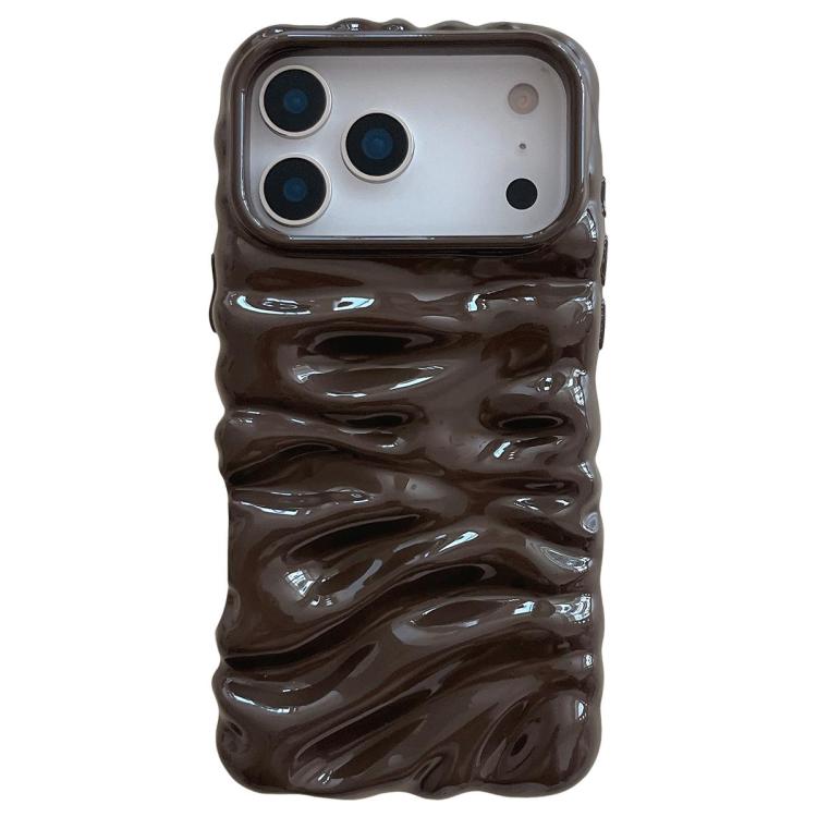 クリームテクスチャー電気めっきTPU全面保護スマホケース、iPhone 17 Pro Max用、iPhone 17 Pro用