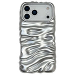 Cream Texture Electroplating TPU Full Coverage Phone Case, For iPhone 18 Pro Max, For iPhone 17 Pro Max, For iPhone 17 Pro