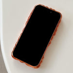 Cream Texture Electroplating TPU Full Coverage Phone Case, For iPhone 14 Pro, For iPhone 14 Pro Max, For iPhone 13