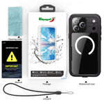 RedPepper IP68 防水 トリプルプルーフ MagSafe スマホケース、iPhone 17 Pro Max 用、iPhone 17 Pro 用、iPhone Air 用