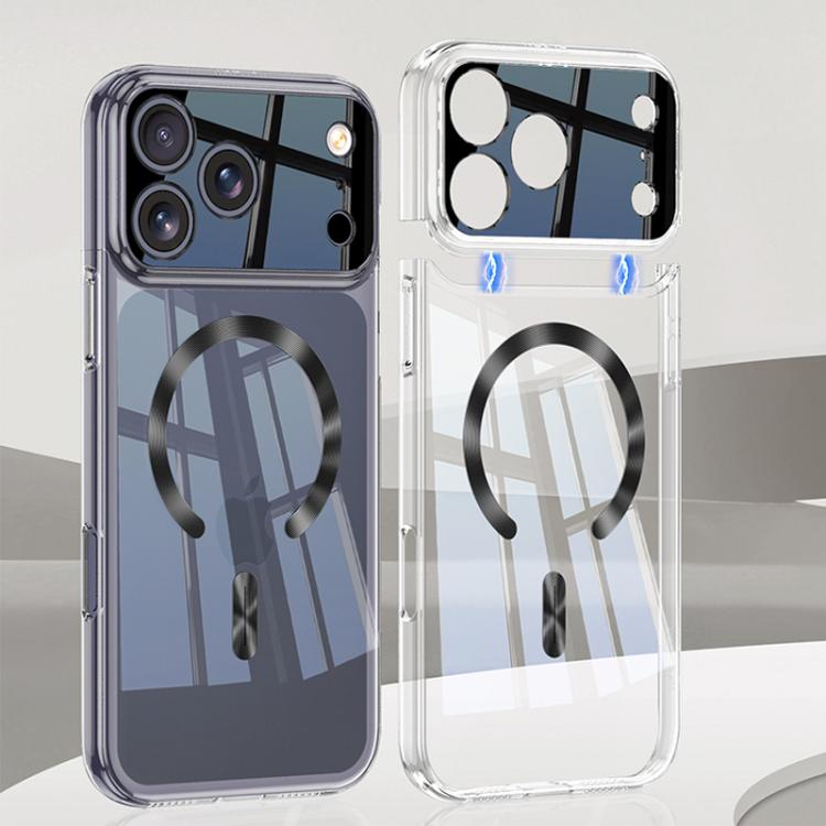 GKK Phantom CD Pattern Magnetic MagSafe Transparent Phone Case, For iPhone 17 Pro Max, For iPhone 17 Pro