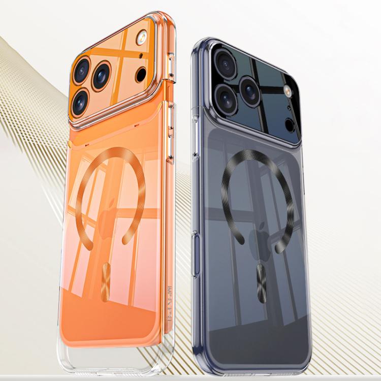 GKK Phantom CD Pattern Magnetic MagSafe Transparent Phone Case, For iPhone 17 Pro Max, For iPhone 17 Pro