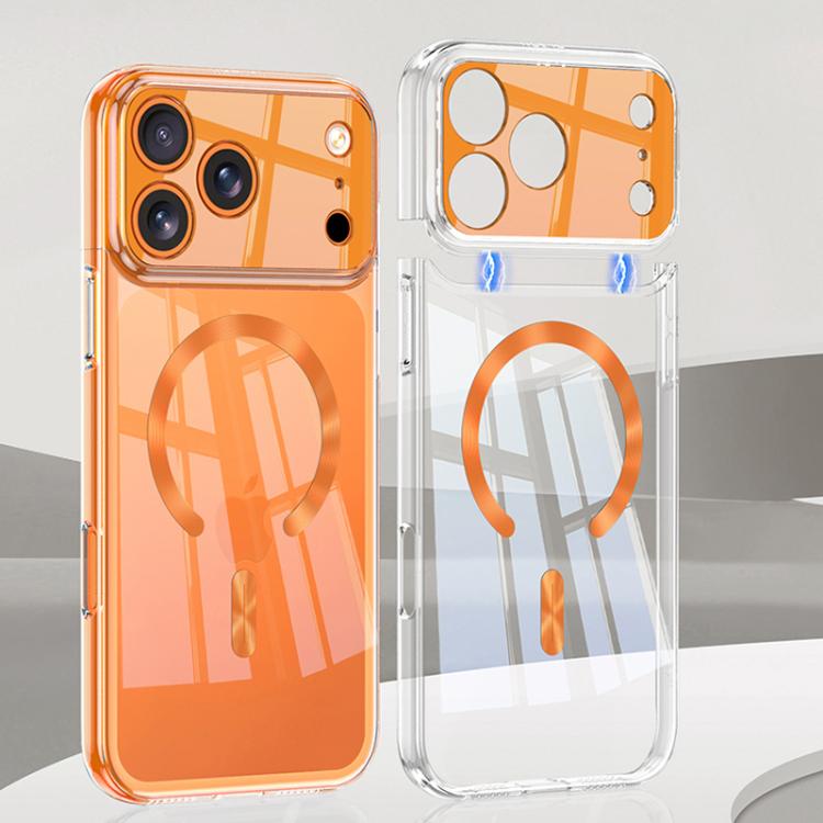 GKK Phantom CD Pattern Magnetic MagSafe Transparent Phone Case, For iPhone 17 Pro Max, For iPhone 17 Pro