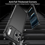 War Shadowストライプシリーズエアバッグマット衝撃吸収スマホケース、iPhone 17 Pro Max用、iPhone 17 Pro用