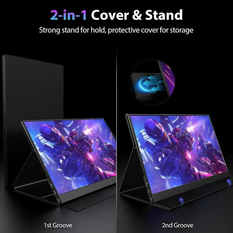 P161Q10G 16.1インチ 2.5K ポータブルモニター 144Hz 拡張スクリーン、16.1インチ 2.5K 144Hz