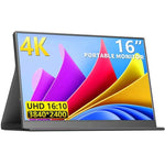 P160A20 16インチ 4K ポータブルモニター ゲーミング拡張スクリーン、16インチ 4K