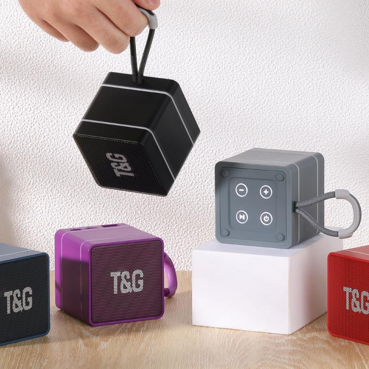 T&G TG687 マジックキューブ TWSサブウーファー ポータブル屋外用ワイヤレスBluetoothスピーカー、TG687