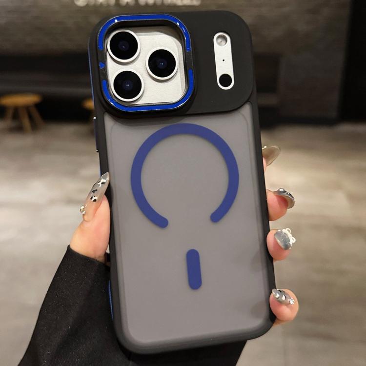 スキンフィールマットメタルレンズホルダーMagSafe磁気スマホケース、iPhone 17 Pro Max用、iPhone 17 Pro用、iPhone 17用、iPhone Air用、iPhone 16 Pro Max用、iPhone 16 Pro用
