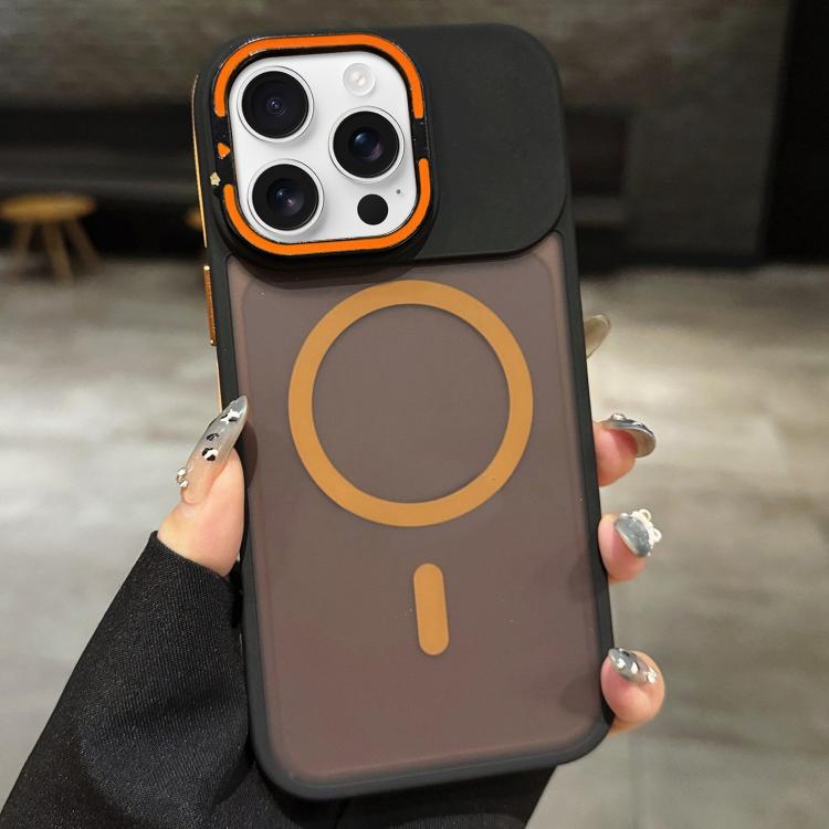 スキンフィールマットメタルレンズホルダーMagSafe磁気スマホケース、iPhone 17 Pro Max用、iPhone 17 Pro用、iPhone 17用、iPhone Air用、iPhone 16 Pro Max用、iPhone 16 Pro用