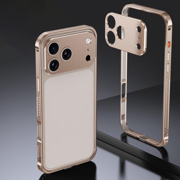 アーマー 両面滑り止めメタルフレームケース レンズカバー付き、iPhone 17 Pro Max 用、iPhone 17 Pro 用、iPhone 17 用、iPhone 16 Pro Max 用、iPhone 16 Pro 用、iPhone 16 用