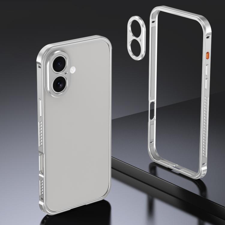 アーマー 両面滑り止めメタルフレームケース レンズカバー付き、iPhone 17 Pro Max 用、iPhone 17 Pro 用、iPhone 17 用、iPhone 16 Pro Max 用、iPhone 16 Pro 用、iPhone 16 用