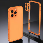 アーマー 両面滑り止めメタルフレームケース レンズカバー付き、iPhone 17 Pro Max 用、iPhone 17 Pro 用、iPhone 17 用、iPhone 16 Pro Max 用、iPhone 16 Pro 用、iPhone 16 用