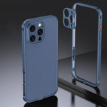 アーマー 両面滑り止めメタルフレームケース レンズカバー付き、iPhone 17 Pro Max 用、iPhone 17 Pro 用、iPhone 17 用、iPhone 16 Pro Max 用、iPhone 16 Pro 用、iPhone 16 用