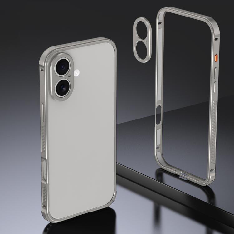 アーマー 両面滑り止めメタルフレームケース レンズカバー付き、iPhone 17 Pro Max 用、iPhone 17 Pro 用、iPhone 17 用、iPhone 16 Pro Max 用、iPhone 16 Pro 用、iPhone 16 用
