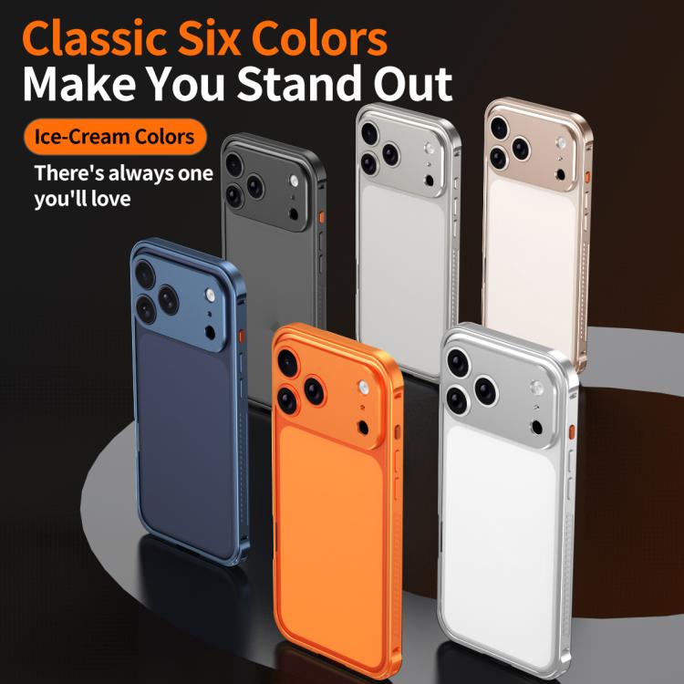 アーマー 両面滑り止めメタルフレームケース レンズカバー付き、iPhone 17 Pro Max 用、iPhone 17 Pro 用、iPhone 17 用、iPhone 16 Pro Max 用、iPhone 16 Pro 用、iPhone 16 用