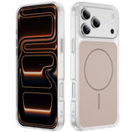 クリスタルフロスト スキンフィール 磁気 MagSafe スマホケース、iPhone 17 Pro Max 用、iPhone 17 Pro 用、iPhone 17 用、iPhone Air 用