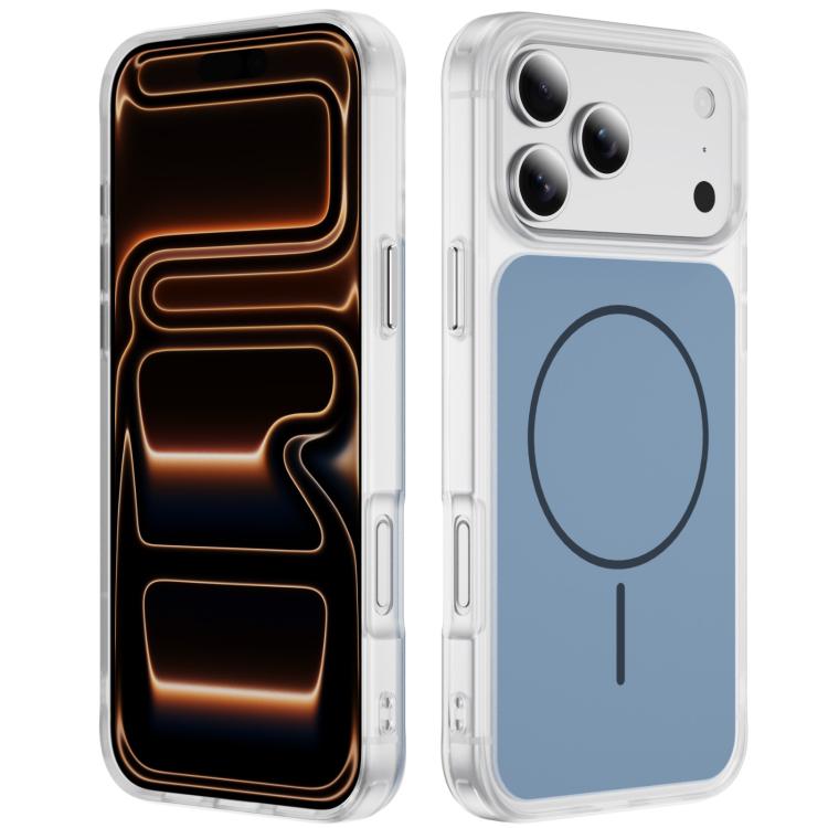 クリスタルフロスト スキンフィール 磁気 MagSafe スマホケース、iPhone 17 Pro Max 用、iPhone 17 Pro 用、iPhone 17 用、iPhone Air 用